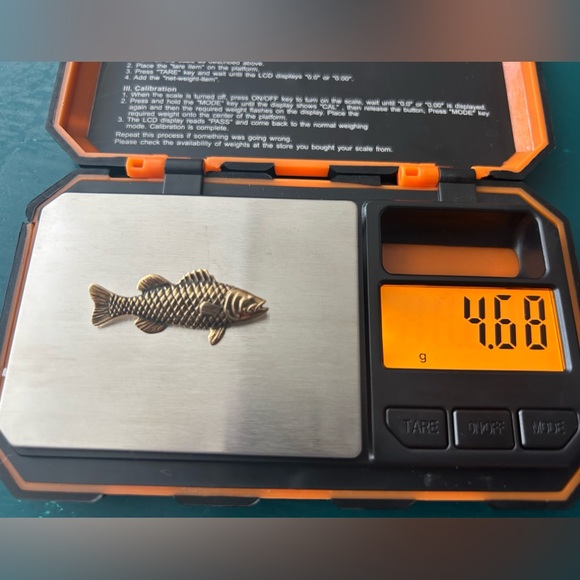 Mignon Faget 14k fish pendant - Picture 3 of 4